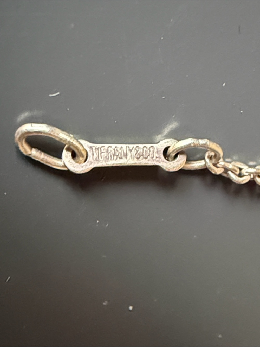 Authentic Tiffany & Co. Elsa Peretti Sterling Silver 30" Chain Necklace | 925